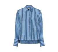 Klassische Bluse BRAX "Style VICA", Damen, Gr. 44, hellblau, Web, 85% Viskose, 15% Polyamid, Blusen Bluse (39288805-44) hellblau