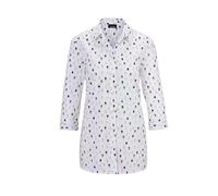 Klassische Bluse GOLDNER "Bluse mit Hemdkragen", Damen, Gr. 48, bunt (bunt, gemustert), Obermaterial: 100% Baumwolle CO., Manschette, Blusen, keine/nicht relevant (61695004-48) bunt, gemustert
