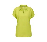 Klassische Bluse GOLDNER "Kurzgröße Uni Bluse mit Hemdkragen", Damen, Gr. 20, grün (hellgrün), Obermaterial: 100% Viskose CV., Basic, gerade, Sonstiges, Blusen, superangenhme fliessende Viskose (45669