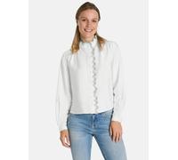 Klassische Bluse LIEBLINGSSTÜCK "EiltraudL", Damen, Gr. 36, 110, sanftes weiß, 85% Viskose, 15% Polyamid, weit, Rundhals, Blusen, mit Viskose-Anteil (60211906-36) 110, sanftes weiß