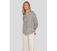 Klassische Bluse RABE "Bluse", Damen, Gr. 44, braun, 100%Viskose, gerade, Blusen Bluse (51718955-44) braun