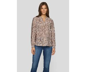 Klassische Bluse RABE "Bluse", Damen, Gr. 46, grau, 85%Viskose, 15%Polyamid, gerade, Blusen (21696655-46) grau