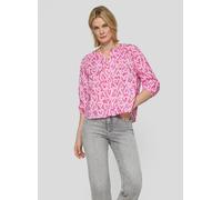 Klassische Bluse RABE "Bluse", Damen, Gr. 48, pink (rosa), 100%Baumwolle, geblümt, gerade, Blusen Bluse (33847835-48) rosa