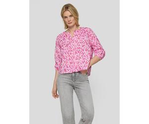 Klassische Bluse RABE "Bluse", Damen, Gr. 48, rosa, 100%Baumwolle, geblümt, gerade, Blusen Bluse (33847835-48) rosa