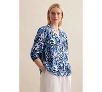 7/8-Arm Leinwandbindung Tunika Blau 40 (60.137771-0013-40)