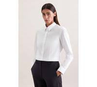 Klassische Bluse Uni S (60.852128-0001-S)