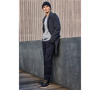 Chinohose STREET ONE MEN, Herren, Gr. 33, Länge 30, blau (night blau), Web, 98% Baumwolle, 2% Elasthan, unifarben, normal normal, Hosen, aus Baumwolle mit Stretchanteil (94564232-33) night blau