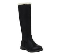 Klassische Damen Stiefel Warm Gefütterte Boots Winter Schuhe 152511 Schwarz Agueda 38 Flandell