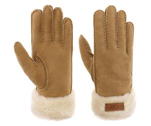 Klassische Damenhandschuhe by UGG beige L