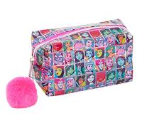 Klassische Disney Prinzessinnen und Schurken Kosmetiktasche für Mädchen und Frauen, Toilettenartikel, Reisetasche, Federmäppchen