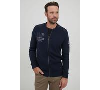 klassische FQ1924 FQErland Herren Zip-Jacke mit Stehkragen Jacke 21900122-ME-193923 Blau M
