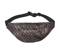 Klassische Gürteltasche aus Schlangenhaut-Optik, für Damen und Herren, modische Hüfttasche überall, Crossbody-Tasche, Geldbörse, Hüfttasche mit verstellbarem Riemen, wasserdichte Brusttasche für