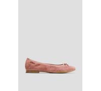 Klassische Leder-Ballerinas mit Schleifchen-Detail 38 Rosa 6008820.544.38