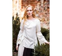 Klassische Mittelalterbluse Natur "Emma" XXL