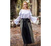 Klassische Mittelalterbluse Weiß "Emma" lxl