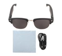 Klassische polarisierte Sonnenbrille mit leichtem Rahmen, UV400-Schutz und halbrandlosem Design für Damen und Herren. Gute Qualität.