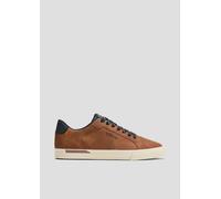 s.Oliver Herren Sneaker flach Zeitlos Bequem, Braun (Cognac), 41 EU