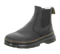Klassische Stiefelette in schwarz - Gr. - 37