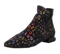 Klassische Stiefelette in schwarz - Gr. - 39