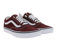 Klassische VANS UA OLD SKOOL UNISEX Sneaker Skater-Schuhe VN0A38G15U71 Rot/Weiß 37
