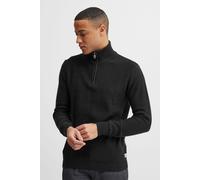klassischer 11 PROJECT PRTillmann Fine Herren Troyer mit Stehkragen Pullover 21301005-ME-194008 Schwarz 3XL