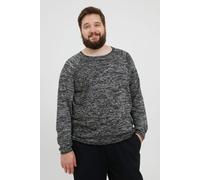 klassischer BLEND BHDan BT Herren Feinstrickpullover mit Rundhals Strickpullover 20713439ME-194007 Schwarz 5XL