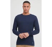 klassischer BLEND BHPullover Herren Grobstrickpullover mit Rundhals Strickpullover 20712645-194024 Blau S