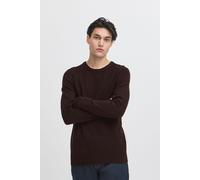 Casual Friday Regular Fit Strickpullover mit Rundhalsausschnitt Modell 'Heine' in Black, Größe XXL