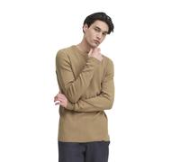 klassischer CASUAL FRIDAY CFHeine Herren Grobstrickpullover mit Label-Detail Strickpullover 20505605-1713121 Beige S