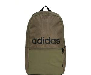 Klassischer Damen-Rucksack für den Alltag, Olivgrün/Schwarz