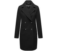 Kurzmantel NAVAHOO "Frostjuwel 14", Damen, Gr. S (36), schwarz, Obermaterial: 80% Polyester, 10% Modacryl, 10% Viskose, Innenfutter: 100% Polyester, Ärmelfutter: 100% Polyester, elegant, gerade ca. Mi