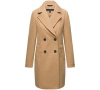 Kurzmantel NAVAHOO "Frostjuwel 14", Damen, Gr. XS (34), braun (camelfarben), Obermaterial: 80% Polyester, 10% Modacryl, 10% Viskose, Innenfutter: 100% Polyester, Ärmelfutter: 100% Polyester, elegant, 