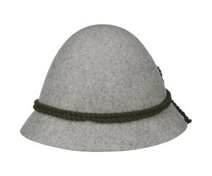 Klassischer Schinderhannes Trachtenhut grau 58 cm