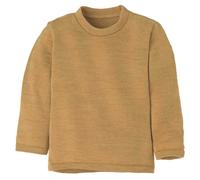 Disana Strick-Pullover Kinder - 100% Bio-Merino - atmungsaktiv Unisex Gr. 86-140 - nachhaltig & fair - schlicht, modern & perfekt zum Kombinieren - Made in Germany | Karamell Gr. 98-104