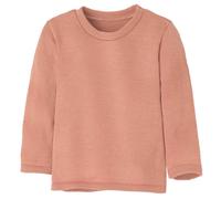 Disana Strick-Pullover Kinder - 100% Bio-Merino - atmungsaktiv Unisex Gr. 86-140 - nachhaltig & fair - schlicht, modern & perfekt zum Kombinieren - Made in Germany | Softpink Gr. 134-140