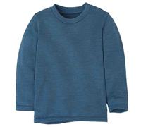 Disana Strick-Pullover Kinder - 100% Bio-Merino - atmungsaktiv Unisex Gr. 86-140 - nachhaltig & fair - schlicht, modern & perfekt zum Kombinieren - Made in Germany | Taubenblau Gr. 134-140