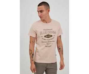 klassisches BLEND BHAdam Herren T-Shirt mit Rundhals Shirt 20714404ME-141506 Rosa S