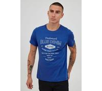 klassisches BLEND BHAdam Herren T-Shirt mit Rundhals Shirt 20714404ME-194050 Blau S