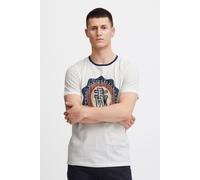 klassisches BLEND BHOrion Herren T-Shirt mit Rundhals Shirt 20716730ME-110602 Weiß L