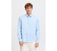 klassisches CASUAL FRIDAY CFGriffin Herren Business-Hemd mit Label-Detail Langarmhemd 20505437-144121 Blau 2XL