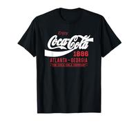 Klassisches Coca Cola Logo in Weiß T-Shirt