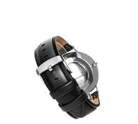 Klassisches Echtleder-Uhrenarmband für DW-Uhren - 19 mm Black