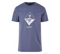 Forvert Morro Bay Kurzarm-t-shirt 3XL Vintage Blue