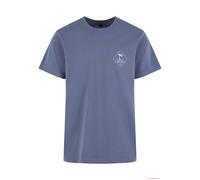 Forvert T-Shirt Lompoc Rundhals Blau Größe M