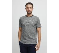 klassisches FQ1924 FQIvar Herren T-Shirt mit Rundhals Shirt 21900538-ME-194011 Grau 2XL