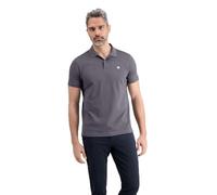 LERROS Poloshirt, mit dezenter Stickerei auf der Brust XL (54) grau Herren Kurzarm Poloshirts Shirts Poloshirt XL (54) grau