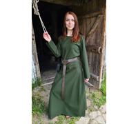 Klassisches Mittelalter Kleid oder Unterkleid grün "Amalie" L