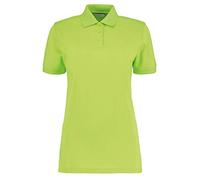 Klassisches Polo-Shirt mit Superwash für Damen Gr. 36, lime