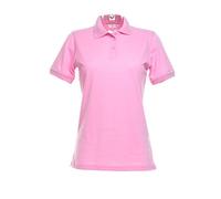 Klassisches Polo-Shirt mit Superwash für Damen Gr. 40, rose