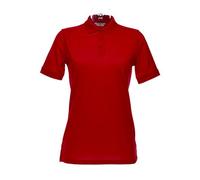 Klassisches Polo-Shirt mit Superwash für Damen Gr. 46, rot